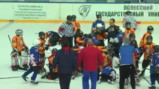 Детский хоккей, Россия-Норвегия, драка Children's hockey, Russia-Norway, fight