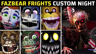 Fazbear Frights Custom Night - All Jumpscares