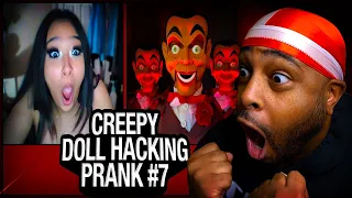 SUPER CREEPY DOLL HACKS on OMEGLE vol 7 ( @SomethingAboutChickens )