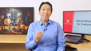 Generative AI for Everyone, a course from Andrew Ng, is live!