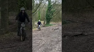 First big step of the year!! #viral #honda #montesa #trials #boom #skids #wheelie