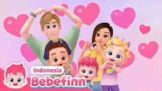 Skidamarink dan lain-lain | Happy Valentine's Day | Kumpulan Lagu Anak | Bebefinn Indonesia