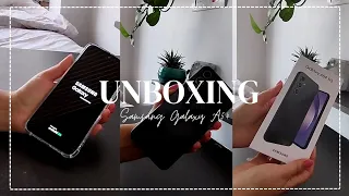 Unboxing Samsung Galaxy A54 📱 #samsung #a54 #unboxing #asthetic