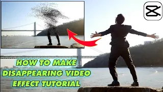 How to make a disappearing video effect in capcut - video edit tutorial