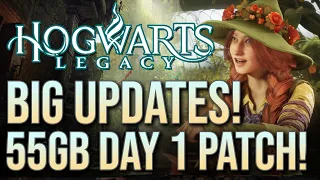 Hogwarts Legacy - Huge Update! 55GB Day One Patch! NPCs Can Do What?! New Gameplay Details!