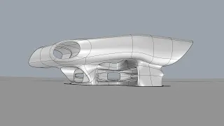 Architecture Building Modeling with Rhino 7 SubD Tools [1/8]