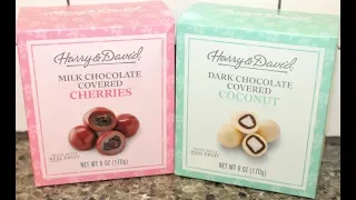 Harry & David: Milk Chocolate Covered Cherries & Dark Chocolate Covered Coconut Review