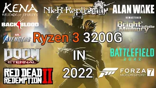 Ryzen 3 3200G In 2022 | Test In 10 Games | Part 2
