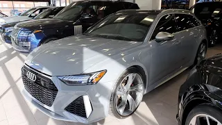 The brand new 2021 Audi RS6 Avant