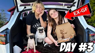 Staying Overnight In A Tesla w/ My EX-GIRLFRIEND!🚙| ft. Piper Rockelle