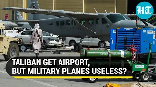 US soldiers disable planes, armoured vehicles before leaving Afghanistan; Taliban's airport parade