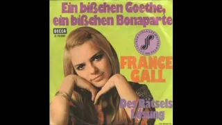 France Gall, Ein Bißchen Goethe, ein bißchen Bonaparte, Single 1969