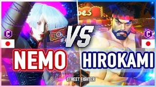 SF6 🔥 Nemo (AKI) vs Hirokami (Ryu) 🔥 Street Fighter 6