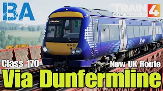 Via Dunfermline - New UK Scottish Route - Class 170 Turbostar - Train Sim World 4