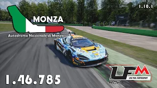 Assetto Corsa Competizione | Mclaren 720S GT3 EVO | Monza | 1.46.785 (Hotlap + FREE Setup)