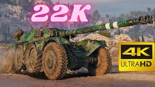 22K Spot + Damage with Panhard EBR 105 ,EBR 105  World of Tanks #WOT