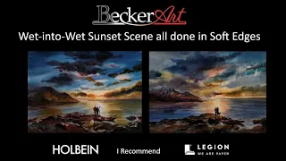 BeckerArt Wet-into-Wet Soft Edges Paint-a-long