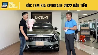 BÓC TEM "hàng nóng" Kia Sportage 2022 vừa đến tay người dùng |Autodaily.vn|