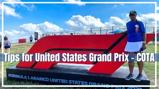 F1 experience United States Grand Prix 2021 + tips for attending general admission F1 at COTA