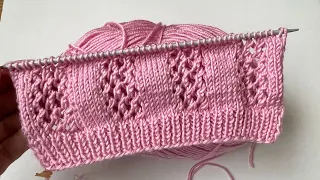 knitting stitch pattern #8