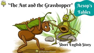 The Ant & The Grasshopper | Bedtime Stories | Aesop's Fable| Fairy Tales In English #childrenstories