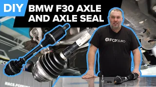 BMW F30 xDrive Axle Shaft Replacement (BMW F30, F31 328i, 330i, & More)