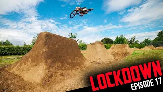 THE NEW BACKYARD DIRT JUMP IS A MONSTER!! LOCKDOWN EP17