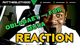 TheSlothGod Reacts To OBLADAET — FOR MULA