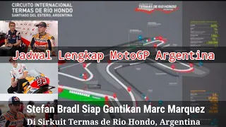 Jadwal Lengkap MotoGP Argentina 2022||Stefan Bradl Siap Gantikan Marc Marquez di MotoGP Argentina