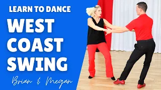 How to Dance the West Coast Swing Basic Steps | Sugar Push, Side Pass, Whip