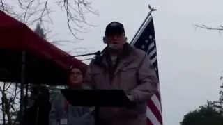 rousing pro-Second Amendment speech