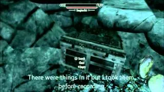 Skyrim: Hidden Underwater Chest & Clay Deposit Nearby