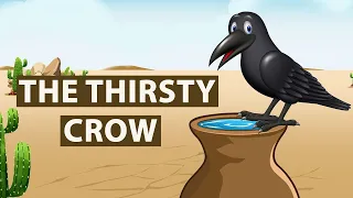 English Moral Stories  ||  Short Stories  ||  The Thirsty Crow