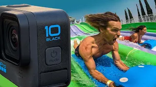 GoPro HERO10: Review + Giveaway! SUPER slow motion baby! | MicBergsma