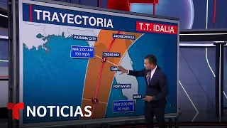 Idalia lleva lluvias a oeste de Cuba y península de Yucatán | Noticias Telemundo