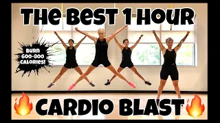 The Best 1 Hour Cardio Blast | Burn 600-800 Calories*