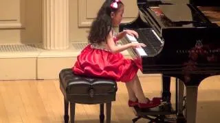 Harmony Zhu (age 7) - Chopin Waltz in C sharp Minor, Op.64, No.2