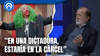 Epigmenio se va contra Brozo: “dichos sobre la dictadura de AMLO va contra los hechos”