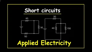 Short Circuits ,simple explanation with circuit simulation .