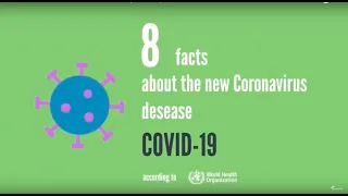 8 Facts about the new coronavirus disease (COVID-19)