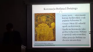 mgr Adam Lubocki - Polsko-węgierski konflikt o koronę królewską na przełomie X-XI w.