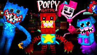 Poppy Playtime - FULL GAMEPLAY in Minecraft PE | Chapter 1-2-3 | Map Download