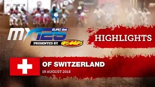 EMX125 Presented by FMF Racing Race1 Highlights - Round of Switzerland #motocross