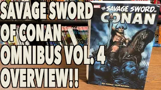 Savage Sword Of Conan: The Original Marvel Years Omnibus Volume 4 Overview!