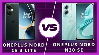 OnePlus Nord N30 SE vs OnePlus Nord CE 3 Lite: Which Budget OnePlus Wins?