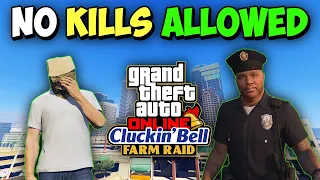 Can I Complete the Clucking Bell Raid Without Killing Anyone in GTA Online?