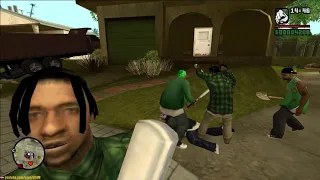 GTA San Andreas - Grove vs Ballas 2019