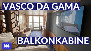 Vasco da Gama: Balkonkabine (9130) auf dem Kreuzfahrtschiff von Nicko Cruises (Kategorie 14)