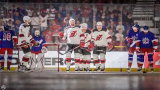 NHL 24 Gameplay - New York Rangers vs New Jersey Devils PS5