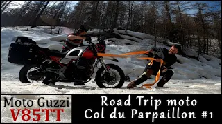 Road Trip Moto - Col du Parpaillon - Épisode 1 (Moto Guzzi V85TT)